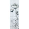 Acrylic Furniture Oil Painting with Butterfly for Wall Decoration